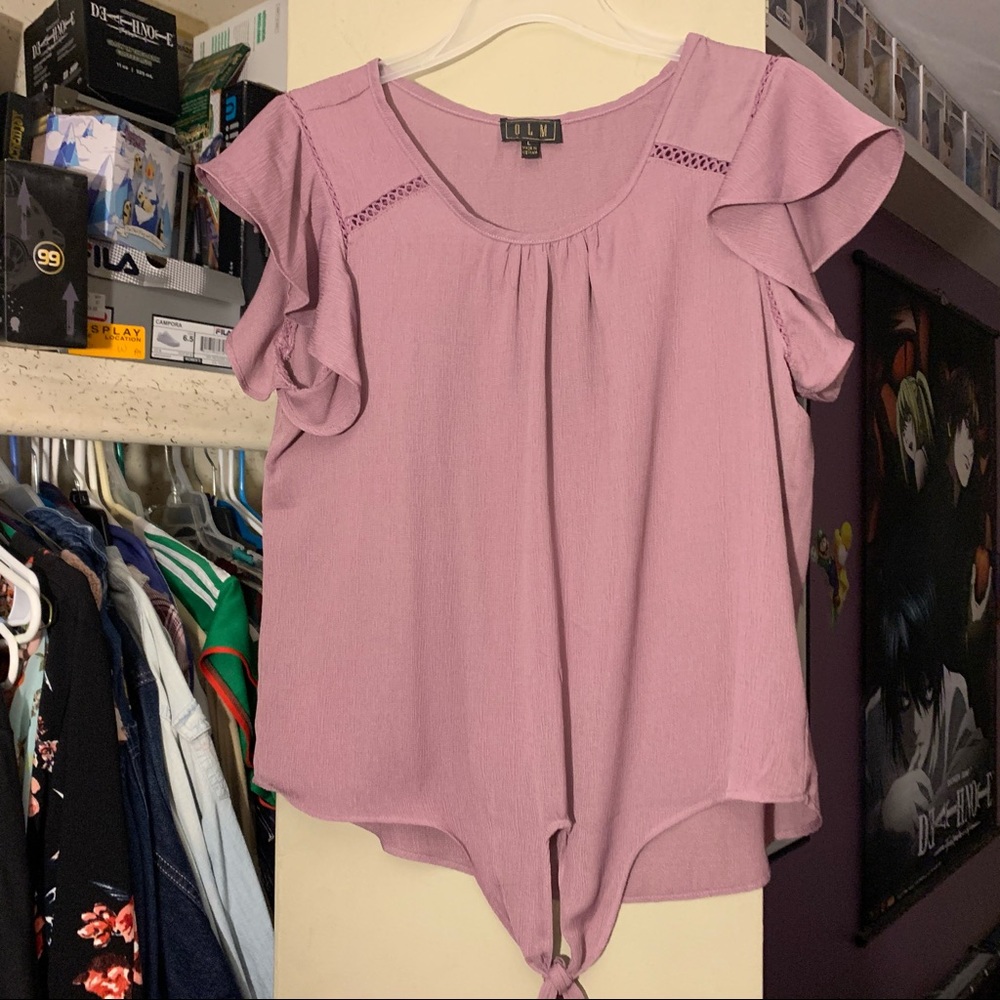 Purple blouse